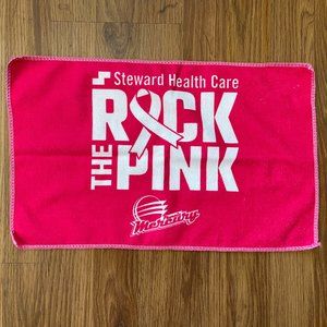 Phoenix Mercury WNBA BASKETBALL ROCK THE PINK Reversible SGA Fan Rally Towel!